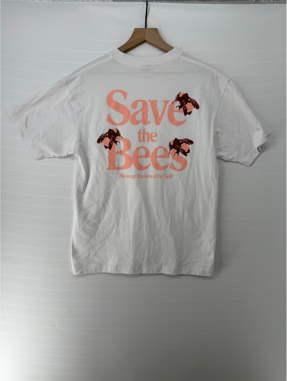 Golf Wang Flower Boy Save The Bees T-Shirt Men’s M White Tyler The Creator Tee